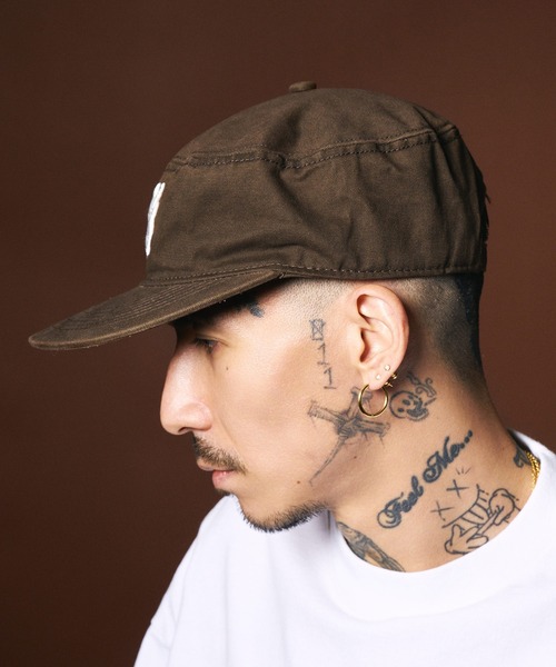 Subciety(サブサエティ)の「Pill box cap(キャップ・メンズ・ブラック/ブラウン/チャコール・FREE)」の15枚目の写真