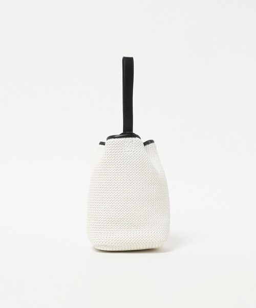 BEAUTY&YOUTH UNITED ARROWS(ビューティーアンドユースユナイテッドアローズ)の「ウーブン メッシュ パース(ハンドバッグ・メンズ・ブラック・FREE)」の6枚目の写真