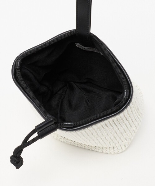 BEAUTY&YOUTH UNITED ARROWS(ビューティーアンドユースユナイテッドアローズ)の「ウーブン メッシュ パース(ハンドバッグ・メンズ・ブラック・FREE)」の10枚目の写真