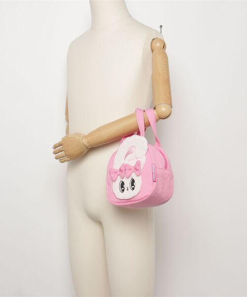 THE BAREFOOT(ベアフット)の「【 esther bunny / エスターバニー 】スエット素材ダイカットバッグ SKE(トートバッグ・レディース・ピンク・FREE)」の2枚目の写真