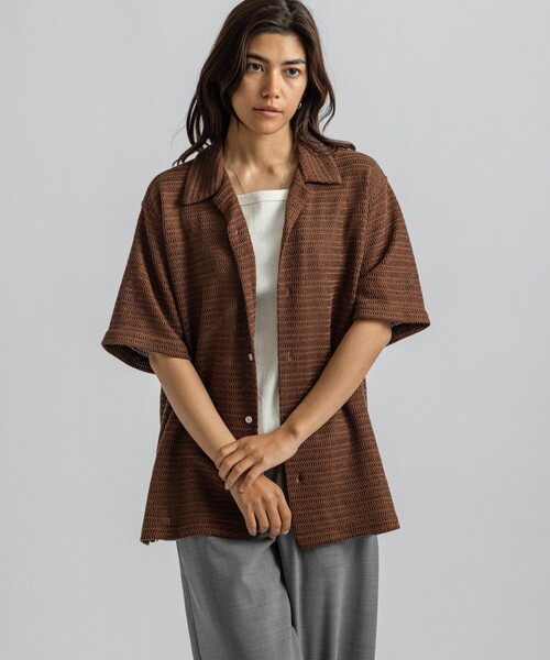 Canty Lace SS Shirt（シャツ/ブラウス）｜Saturdays NYC（サタデーズ