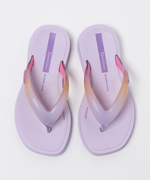 IPANEMA(イパネマ)の「<Ipanema>GLOW TRENDY / キッズ 17cm-21cm(サンダル・キッズ・イエロー/ライラック・21cm/19.5cm/17cm/18cm)」の1枚目の写真