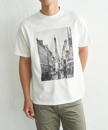 ikka | 【MonoMax × 小泉孝太郎】コットンフォトプリントTシャツ「小泉孝太郎さん着用モデル」(Tシャツ/カットソー)
