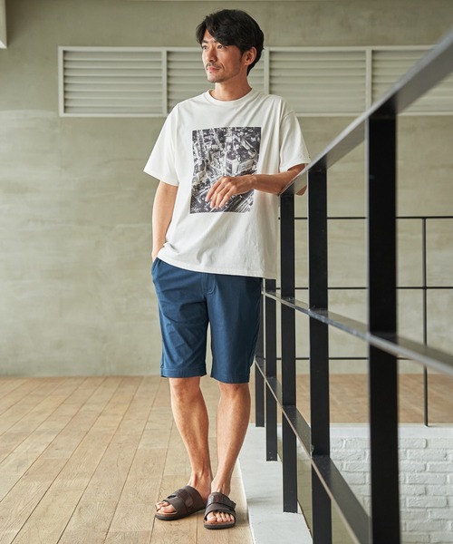 ikka(イッカ)の「【MonoMax × 小泉孝太郎】コットンフォトプリントTシャツ「小泉孝太郎さん着用モデル」(Tシャツ/カットソー・メンズ・その他1/その他2/ホワイト・M/L/XL/S)」の11枚目の写真