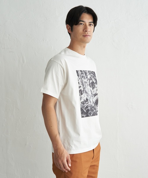 ikka(イッカ)の「【MonoMax × 小泉孝太郎】コットンフォトプリントTシャツ「小泉孝太郎さん着用モデル」(Tシャツ/カットソー・メンズ・その他1/その他2/ホワイト・M/L/XL/S)」の20枚目の写真