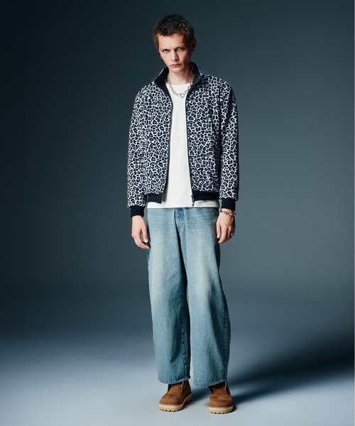 glamb(グラム)の「Signature Leopard Jersey / シグネチャーレオパードジャージ(ジャージ・メンズ・ホワイト/イエロー・S/M/L)」の9枚目の写真