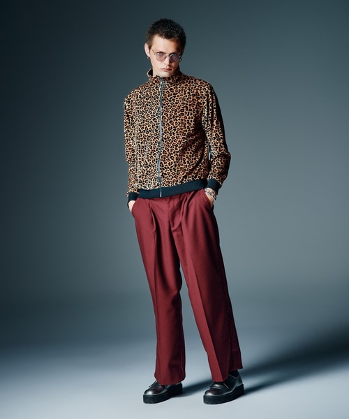 glamb(グラム)の「Signature Leopard Jersey / シグネチャーレオパードジャージ(ジャージ・メンズ・ホワイト/イエロー・S/M/L)」の10枚目の写真