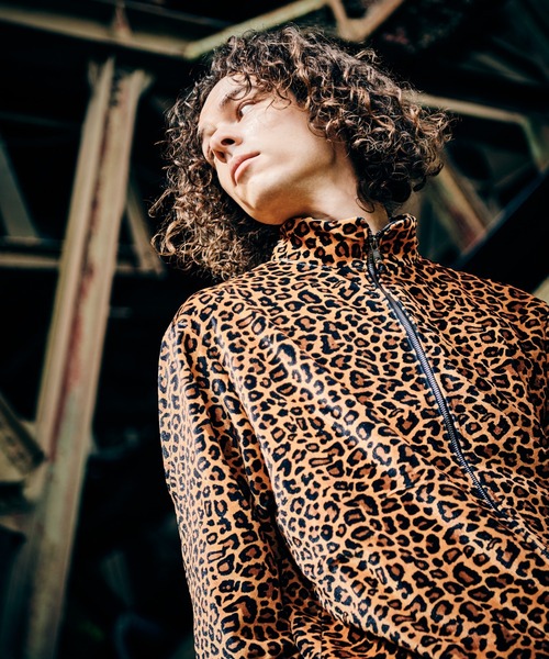 glamb(グラム)の「Signature Leopard Jersey / シグネチャーレオパードジャージ(ジャージ・メンズ・ホワイト/イエロー・S/M/L)」の11枚目の写真