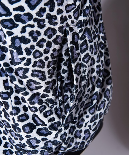 glamb(グラム)の「Signature Leopard Jersey / シグネチャーレオパードジャージ(ジャージ・メンズ・ホワイト/イエロー・S/M/L)」の12枚目の写真