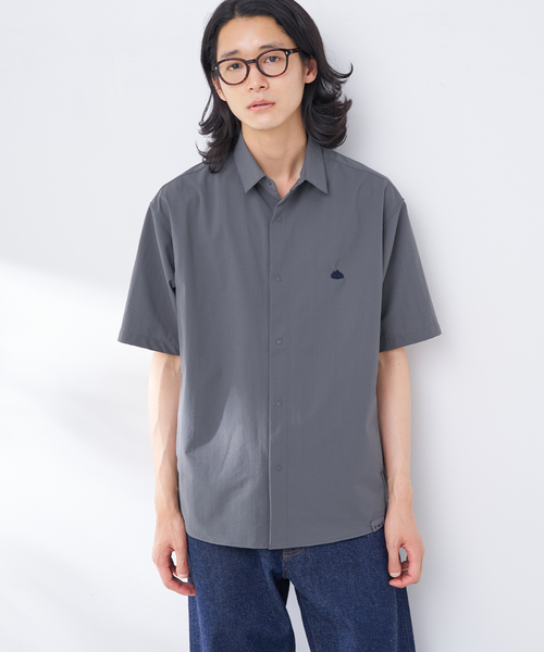 B.C STOCK（ベーセーストック）の「C.H.G メッシュトレイルシャツ（シャツ/ブラウス・メンズ・ブラック/チャコールグレー・MEDIUM/LARGE）」の8枚目の写真