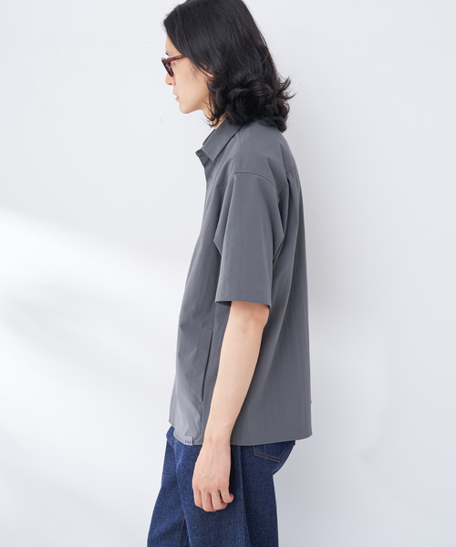 B.C STOCK（ベーセーストック）の「C.H.G メッシュトレイルシャツ（シャツ/ブラウス・メンズ・ブラック/チャコールグレー・MEDIUM/LARGE）」の9枚目の写真