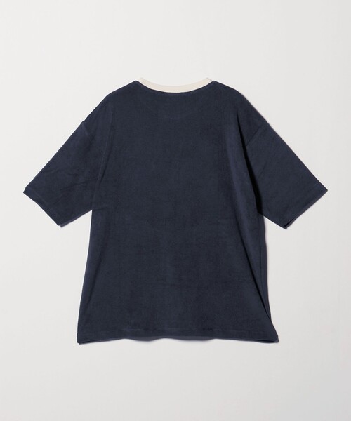 Champion（チャンピオン）の「＜CHAMPION for BEAUTY&YOUTH＞パイル エンブロイダリー Tシャツ（Tシャツ/カットソー・メンズ・ホワイト/ライトブルー/ネイビー・XL/L/M/S）」の16枚目の写真