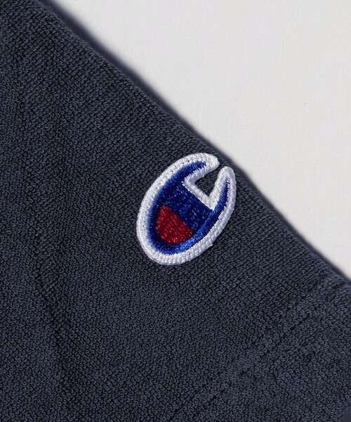 Champion（チャンピオン）の「＜CHAMPION for BEAUTY&YOUTH＞パイル エンブロイダリー Tシャツ（Tシャツ/カットソー・メンズ・ホワイト/ライトブルー/ネイビー・XL/L/M/S）」の19枚目の写真