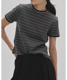 Border Polo Tops 12610606（Tシャツ/カットソー）｜TODAYFUL