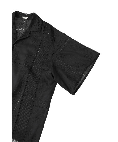 CLANE（クラネ）の「EMBROIDERY LACE BOX SHIRTS（シャツ/ブラウス・レディース・ホワイト/ブラック・2/1）」の21枚目の写真