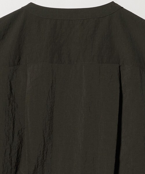 A DAY IN THE LIFE UNITED ARROWS(アデイインザライフユナイテッドアローズ)の「ナイロンワッシャー ダブルポケットシャツ <A DAY IN THE LIFE>(シャツ/ブラウス・レディース・ダークグレー/ブラック/ダークブラウン・FREE)」の15枚目の写真