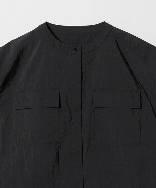 A DAY IN THE LIFE UNITED ARROWS(アデイインザライフユナイテッドアローズ)の「ナイロンワッシャー ダブルポケットシャツ <A DAY IN THE LIFE>(シャツ/ブラウス・レディース・ダークグレー/ブラック/ダークブラウン・FREE)」の18枚目の写真