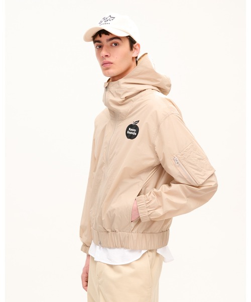 KENZO(ケンゾー)の「'KENZO Sounds' ショート ウインドブレーカー(ブルゾン・メンズ・ベージュ系その他2・MEDIUM/LARGE/X-LARGE/SMALL)」の2枚目の写真