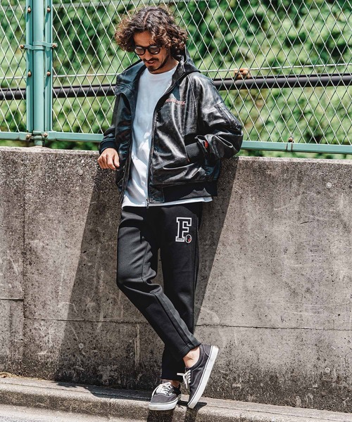 felkod(フィルコッド)の「mj11643- Synthetic Leather Hooded Blouson シンセティックレザーフーデッドブルゾン(F26A090)(ブルゾン・メンズ・ホワイト×ブラック/ブラック・S/M/L)」の12枚目の写真