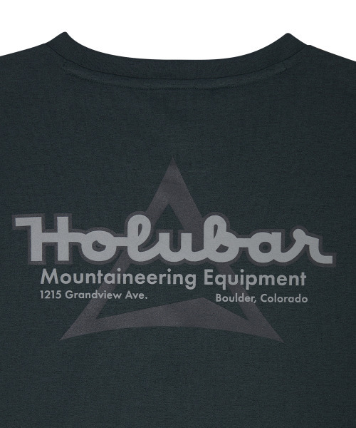 HOLUBAR（ホルバー）の「Flatirons Logo T Shirt Deep Green（Tシャツ/カットソー・メンズ・その他・LARGE）」の4枚目の写真