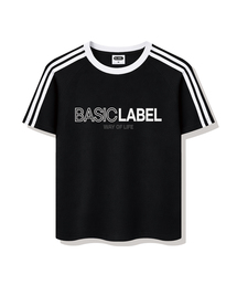 Onlyway Oversized fit track short-sleeved T-shirt 4 Color [BLSE_3002]