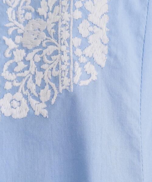 LAURA ASHLEY（ローラアシュレイ）の「【コットン100％】刺繍入りワンピース（ワンピース・レディース・ブルー/ブラック/ブラウン系・38/40）」の15枚目の写真