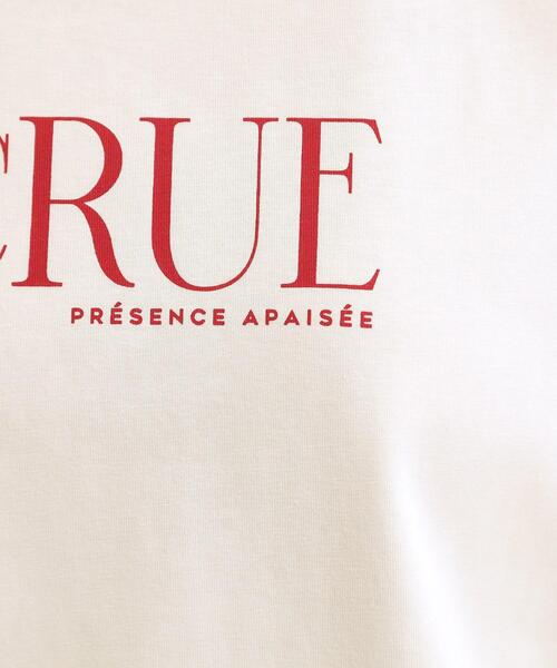 grove(グローブ)の「【遮熱/吸水速乾/接触冷感/UVカット】ベーシックロゴTシャツ(Tシャツ/カットソー・レディース・ピンク/ダークグレー/オフホワイト/ライトベージュ・01/02/03/04/05)」の22枚目の写真
