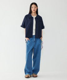STUDIO TOMBOY（スタジオトムボーイ）の「ウエストストリングデニムパンツ_ブルー 9176262984（デニムパンツ）」