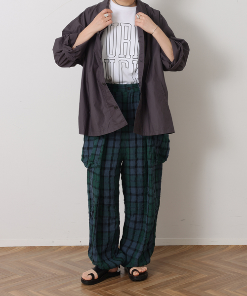 JOURNAL STANDARD LUXE(ジャーナルスタンダード ラックス)の「タイプライター ジャケット(その他アウター・レディース・チャコールグレー/ホワイト・FREE)」の21枚目の写真