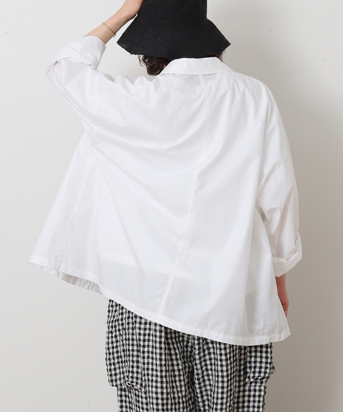 JOURNAL STANDARD LUXE(ジャーナルスタンダード ラックス)の「タイプライター ジャケット(その他アウター・レディース・チャコールグレー/ホワイト・FREE)」の3枚目の写真