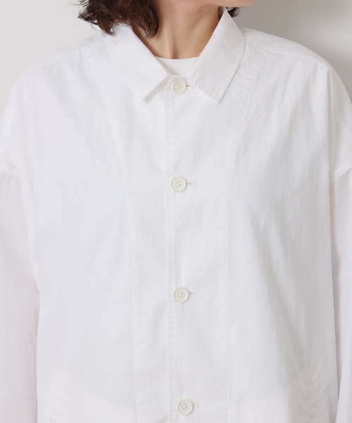 JOURNAL STANDARD LUXE(ジャーナルスタンダード ラックス)の「タイプライター ジャケット(その他アウター・レディース・チャコールグレー/ホワイト・FREE)」の7枚目の写真