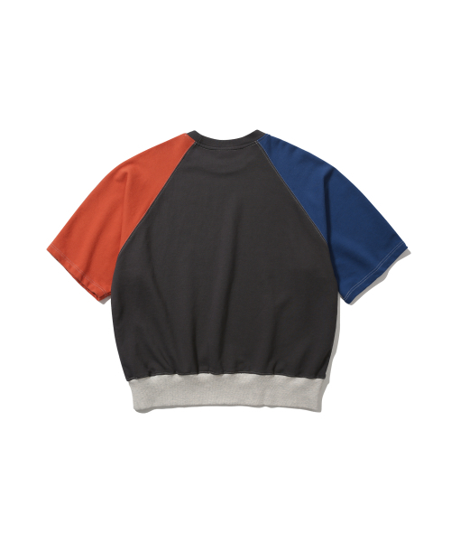 ANGLAN(アングラン)の「Palette Raglan Half Sweat Shirt - Oatmeal(Tシャツ/カットソー・メンズ・その他・1/2)」の7枚目の写真