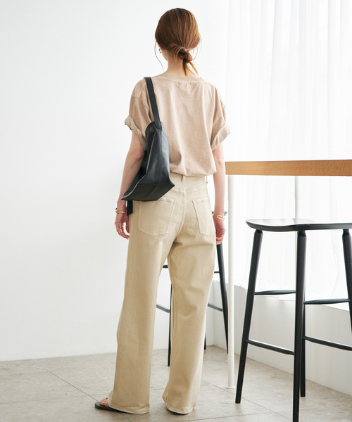 SLOBE IENA(スローブイエナ)の「《追加2》GOOD ROCK SPEED/グッドロックスピード SLOBE別注 ジープ TEE(Tシャツ/カットソー・レディース・ベージュ/ホワイト・FREE)」の14枚目の写真