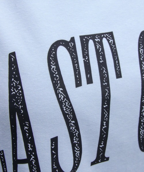 STAY MOTION（ステイモーション）の「【WEB限定】ビッグロゴワンショルTシャツ［骨格ウェーブ／カジュアル／韓国ファッション］（Tシャツ/カットソー・レディース・サックスブルー/オフホワイト/ブラック・F）」の11枚目の写真
