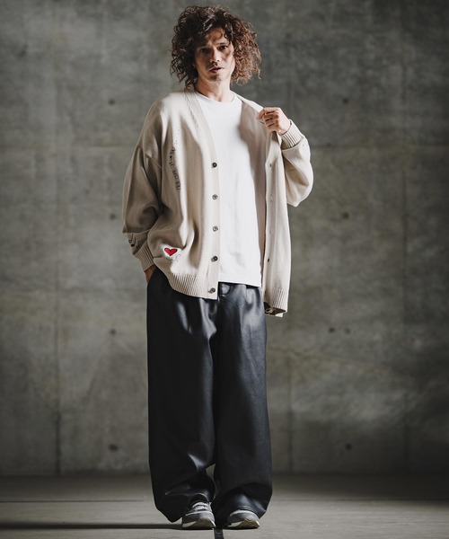 GLIMCLAP（グリムクラップ）の「mp15196-Synthetic Leather Baggy Trousers 合成皮革ワイドバギーパンツ(211-007-gla-cg)（その他パンツ・メンズ・ブラック・L/M/S）」の9枚目の写真