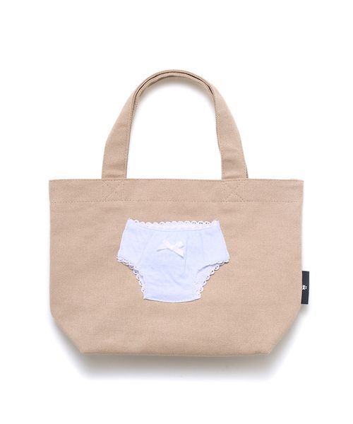 SORIN(ソリン )の「Doll Panties Docking Lunch Bag/ ドールパンティドッキングランチバッグ(トートバッグ・レディース・ホワイト/ネイビー/カーキ・F)」の3枚目の写真