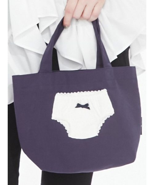 SORIN(ソリン )の「Doll Panties Docking Lunch Bag/ ドールパンティドッキングランチバッグ(トートバッグ・レディース・ホワイト/ネイビー/カーキ・F)」の8枚目の写真