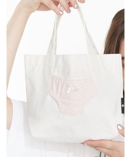 SORIN(ソリン )の「Doll Panties Docking Lunch Bag/ ドールパンティドッキングランチバッグ(トートバッグ・レディース・ホワイト/ネイビー/カーキ・F)」の21枚目の写真