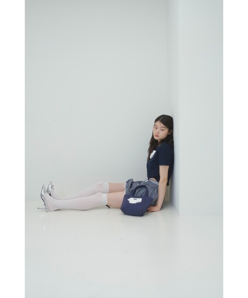 SORIN(ソリン )の「Doll Panties Docking Lunch Bag/ ドールパンティドッキングランチバッグ(トートバッグ・レディース・ホワイト/ネイビー/カーキ・F)」の10枚目の写真