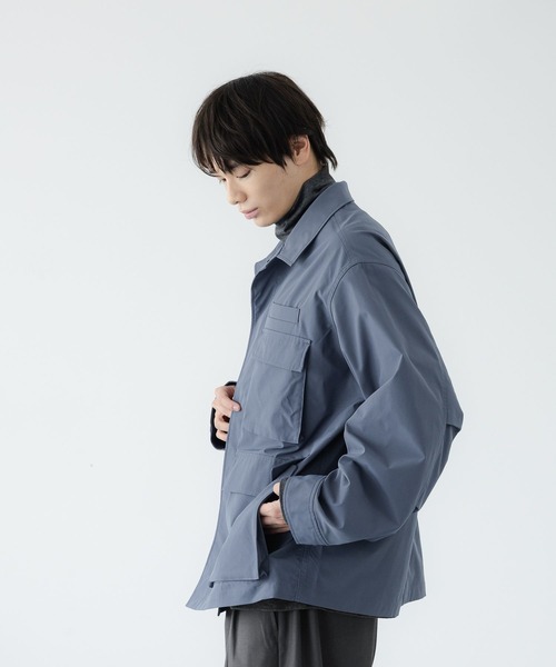 LOWRYS FARM(ローリーズファーム)の「UVカット機能付【LFM(U)】フィッシングシャツジャケット 1052098(ミリタリージャケット・メンズ・ブラウン/ブルー/ブラック・MEDIUM/LARGE)」の10枚目の写真