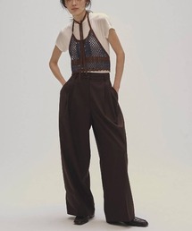 TODAYFUL（トゥデイフル）の「Lightweight Tuck Trousers 12610723（その他パンツ）」