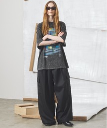 MAISON SPECIAL（メゾンスペシャル）の「《UNISEX》【TOKYO STREETS X for MAISON SPECIAL】Prime-Over Crew Neck Photo T-Shirt 「トーキョウストリーツ」プライムオーバークルーネックフォトTシャツ【MAISON SPECIAL メゾンスペシャル】（Tシャツ/カットソー）」