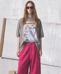 MAISON SPECIAL（メゾンスペシャル）の「《UNISEX》【TOKYO STREETS X for MAISON SPECIAL】Prime-Over Crew Neck Photo T-Shirt/「トーキョウストリーツ」プライムオーバークルーネックフォトTシャツ【MAISON SPECIAL/メゾンスペシャル】（Tシャツ/カットソー）」
