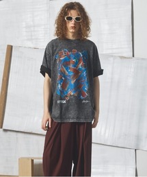 MAISON SPECIAL（メゾンスペシャル）の「《UNISEX》【TOKYO STREETS X for MAISON SPECIAL】Prime-Over Crew Neck Photo T-Shirt/「トーキョウストリーツ」プライムオーバークルーネックフォトTシャツ【MAISON SPECIAL/メゾンスペシャル】（Tシャツ/カットソー）」