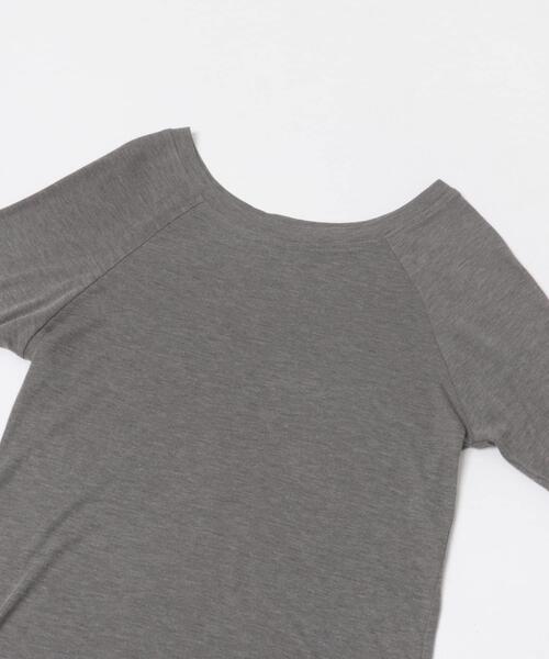 LAATO(ラート)の「layered color tee(Tシャツ/カットソー・レディース・レッド/イエロー/グレー・FREE)」の13枚目の写真