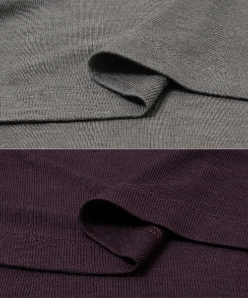 LAATO(ラート)の「layered color tee(Tシャツ/カットソー・レディース・レッド/イエロー/グレー・FREE)」の16枚目の写真