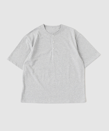 B.C STOCK | フレンチヘンリーネックTシャツ(Tシャツ/カットソー)