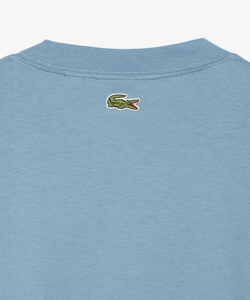 LACOSTE(ラコステ)の「リピートロゴプリントコットンTシャツ(Tシャツ/カットソー・メンズ・ホワイト/ブラック/ライトブルー・2/3/4/5)」の14枚目の写真