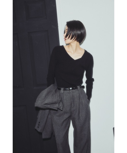 model:H166 着用サイズ:FREE(TALL)