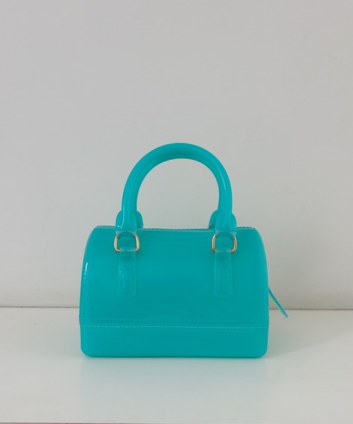 frunco(フランコ)の「【ZOZOTOWN限定】ジェリーショルダーミニボストンバッグ(ボストンバッグ・レディース・ライトブルー/ホワイト/ワインレッド/ミント/イエロー/ブラック・FREE)」の1枚目の写真